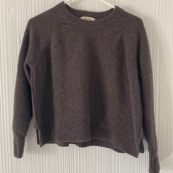 Madewell Sweaters - Madewell | Cashmere Crewneck Sweater Donegal (Re)Sourced Women’s Medium
